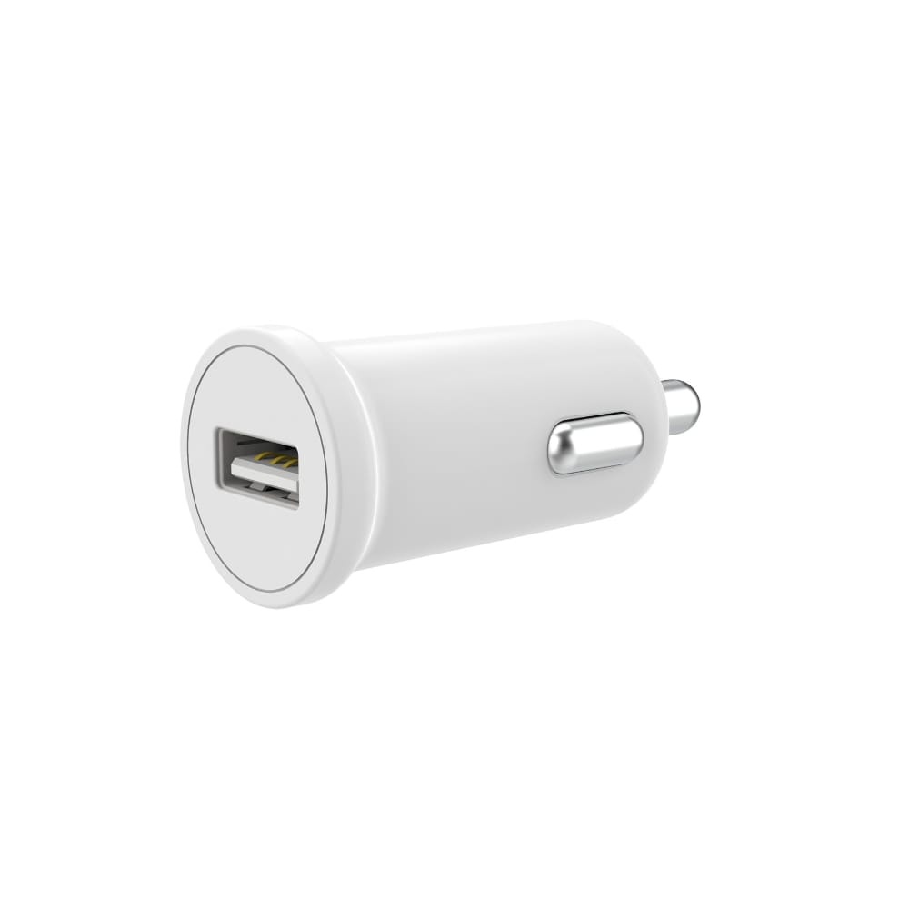 slide 1 of 1, Cellcandy 1-Amp Usb Car Charger - White, 1 ct