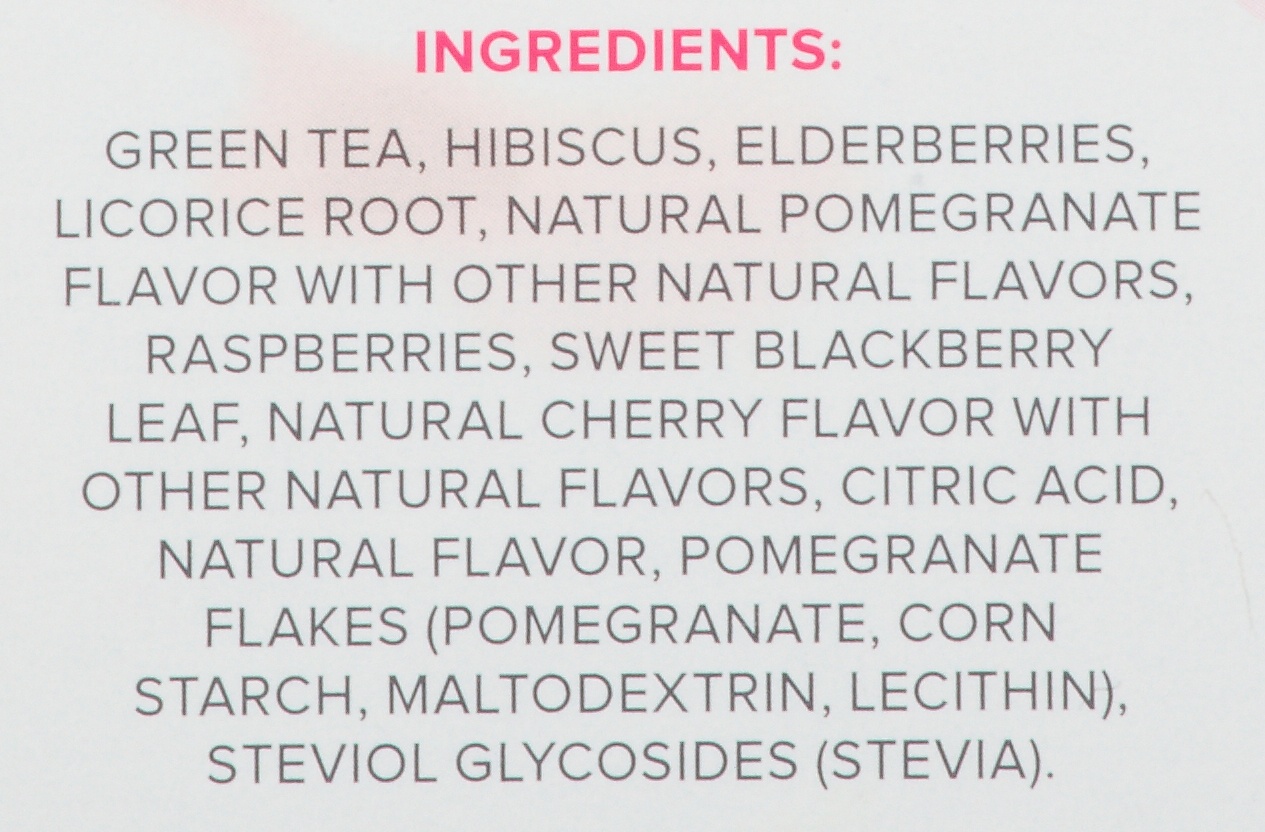 slide 7 of 7, Good Earth Pomegranate Burst Green Tea, 18 ct