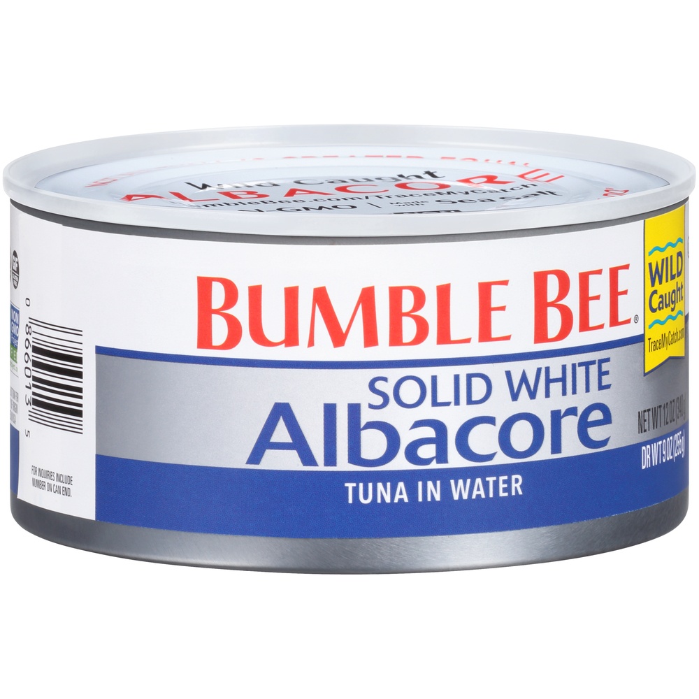 slide 3 of 8, Bumble Bee Solid White Albacore Tuna in Water 12 oz. Can, 