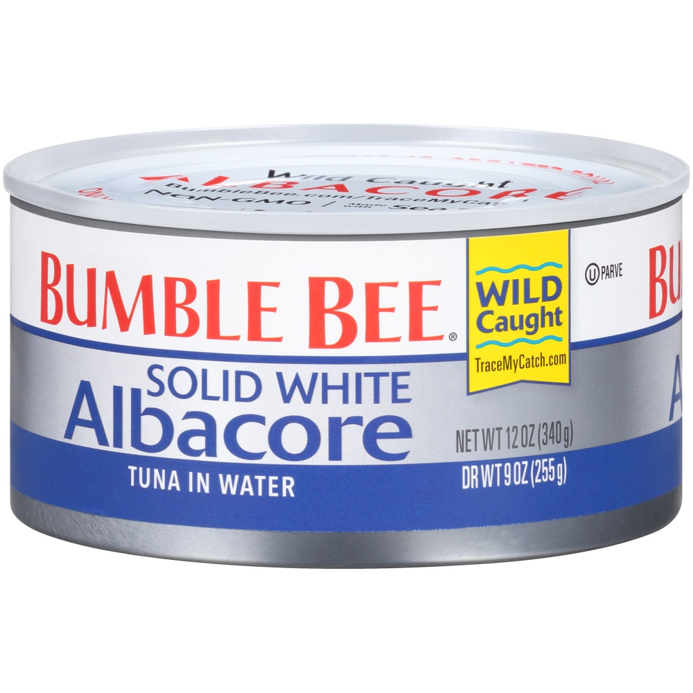 slide 4 of 8, Bumble Bee Solid White Albacore Tuna in Water 12 oz. Can, 
