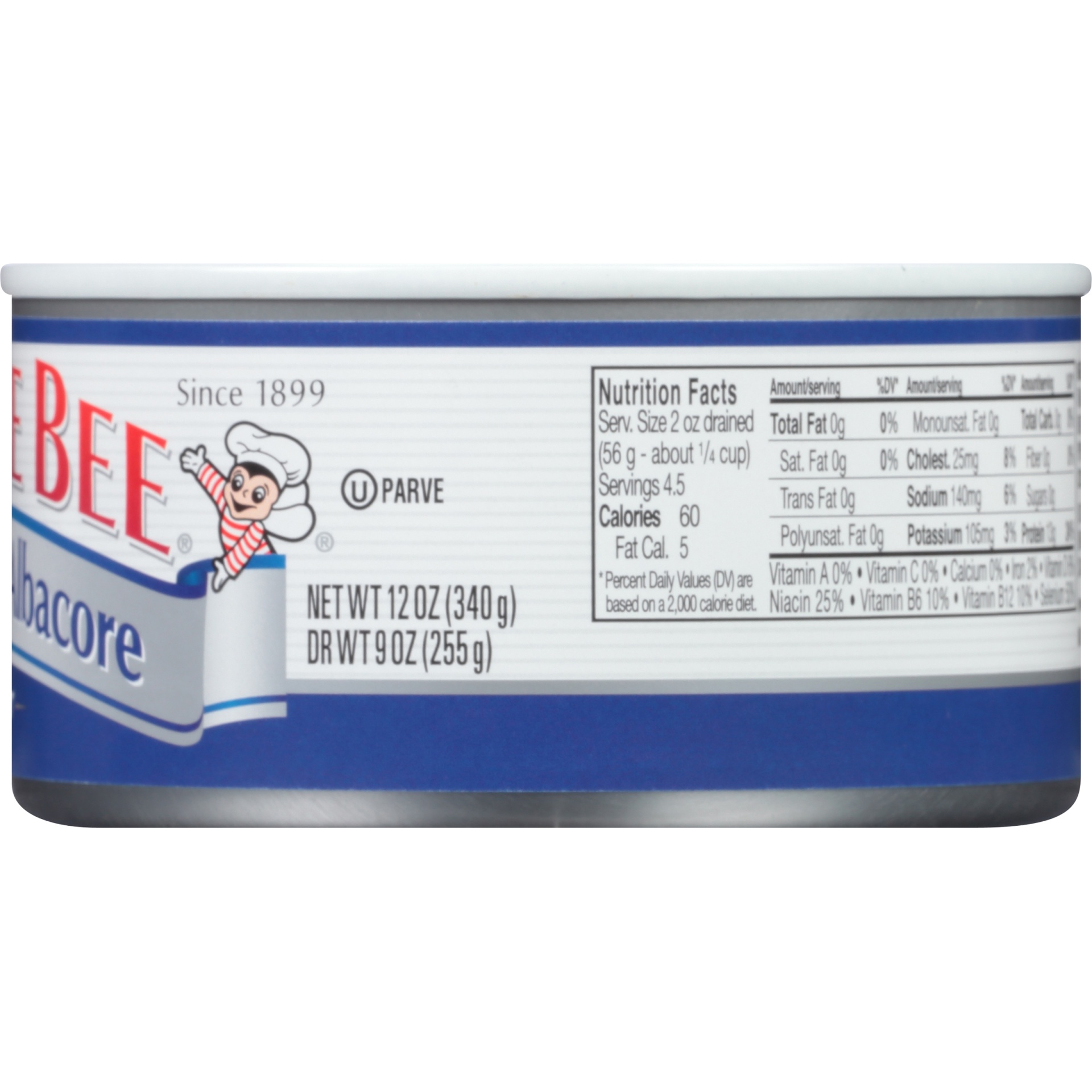 slide 6 of 8, Bumble Bee Solid White Albacore Tuna in Water 12 oz. Can, 
