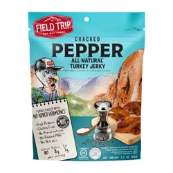 Field Trip Cracked Pepper Turkey Jerky 2.2 oz