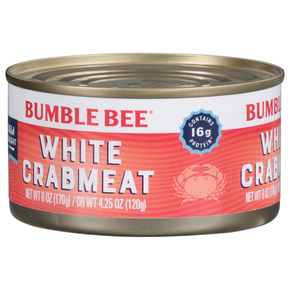 slide 4 of 9, Bumble Bee White Crabmeat EA, 6 oz