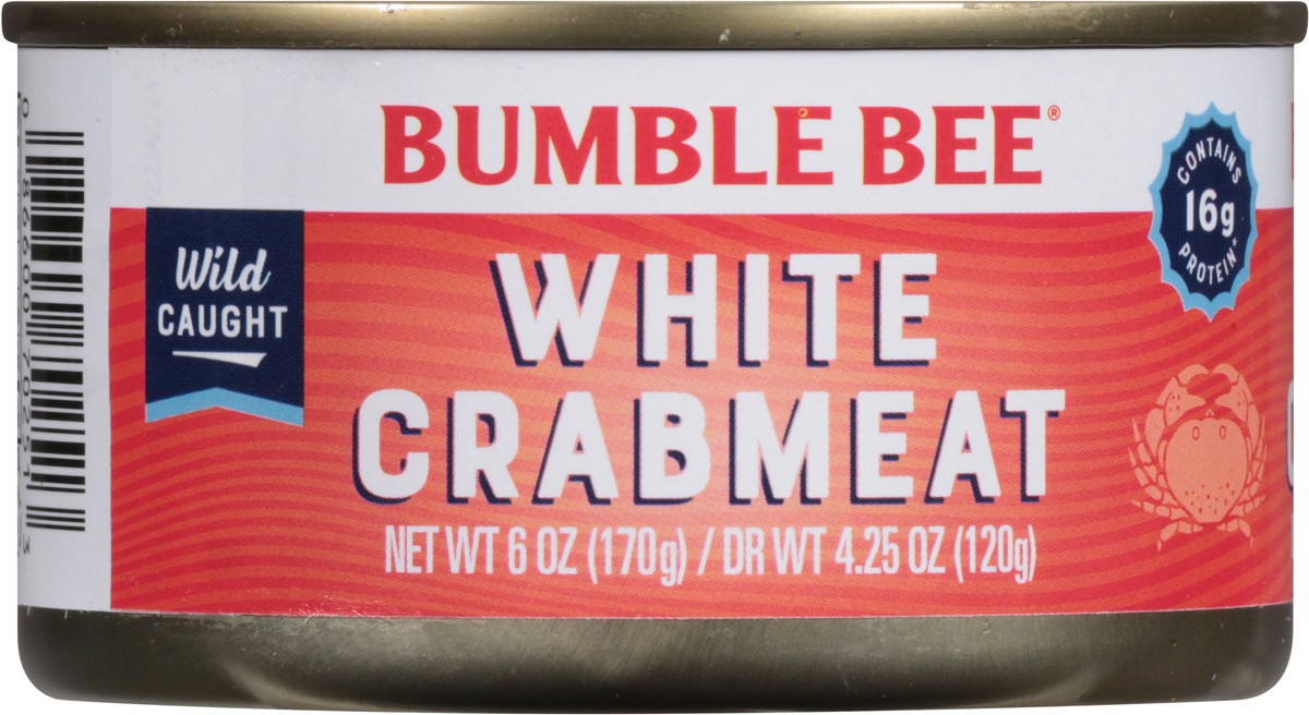 slide 8 of 9, Bumble Bee White Crabmeat EA, 6 oz