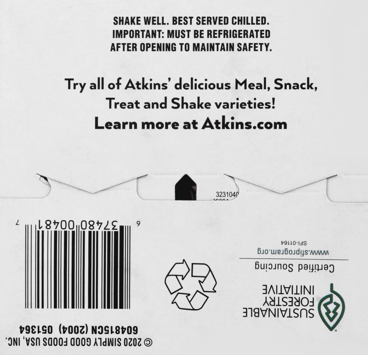 slide 6 of 9, Atkins Protein Shake, 4 ct; 11 fl oz