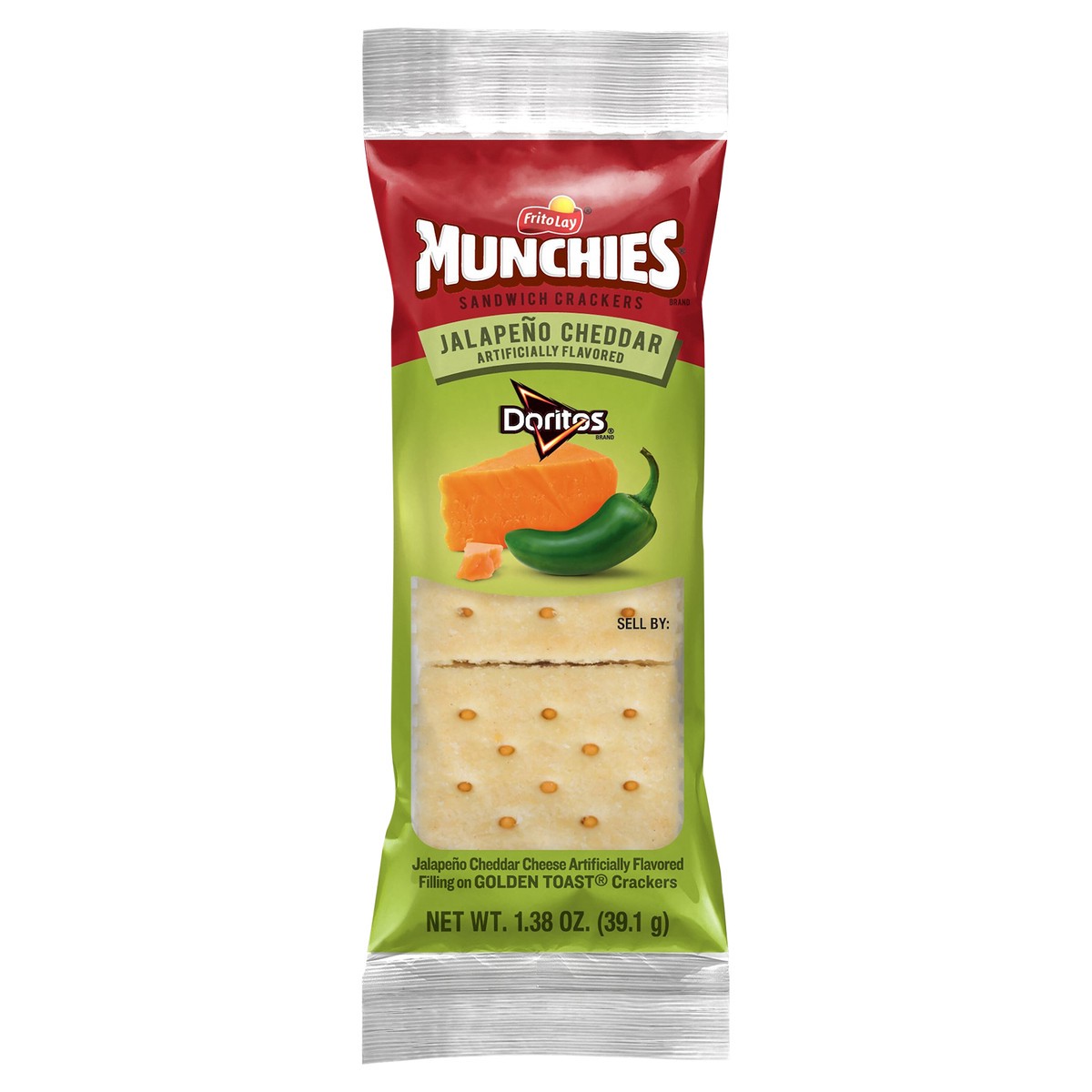 slide 1 of 3, Frito-Lay Sandwich Crackers, 1.38 oz