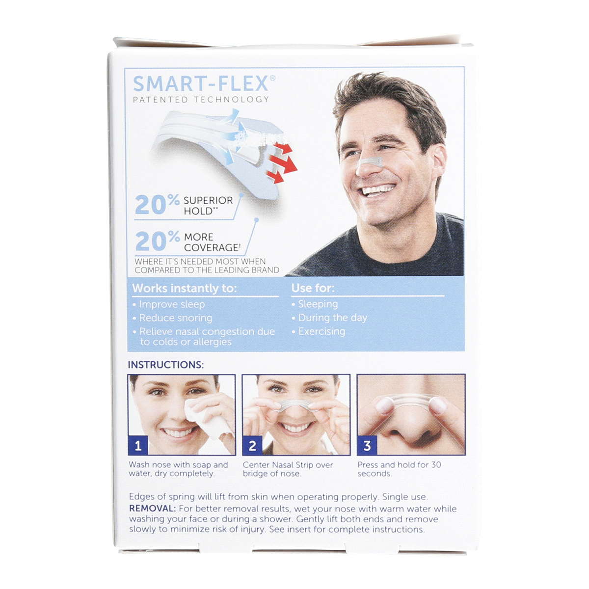 slide 9 of 13, Meijer Nasal Strip Clear Large, 30 ct