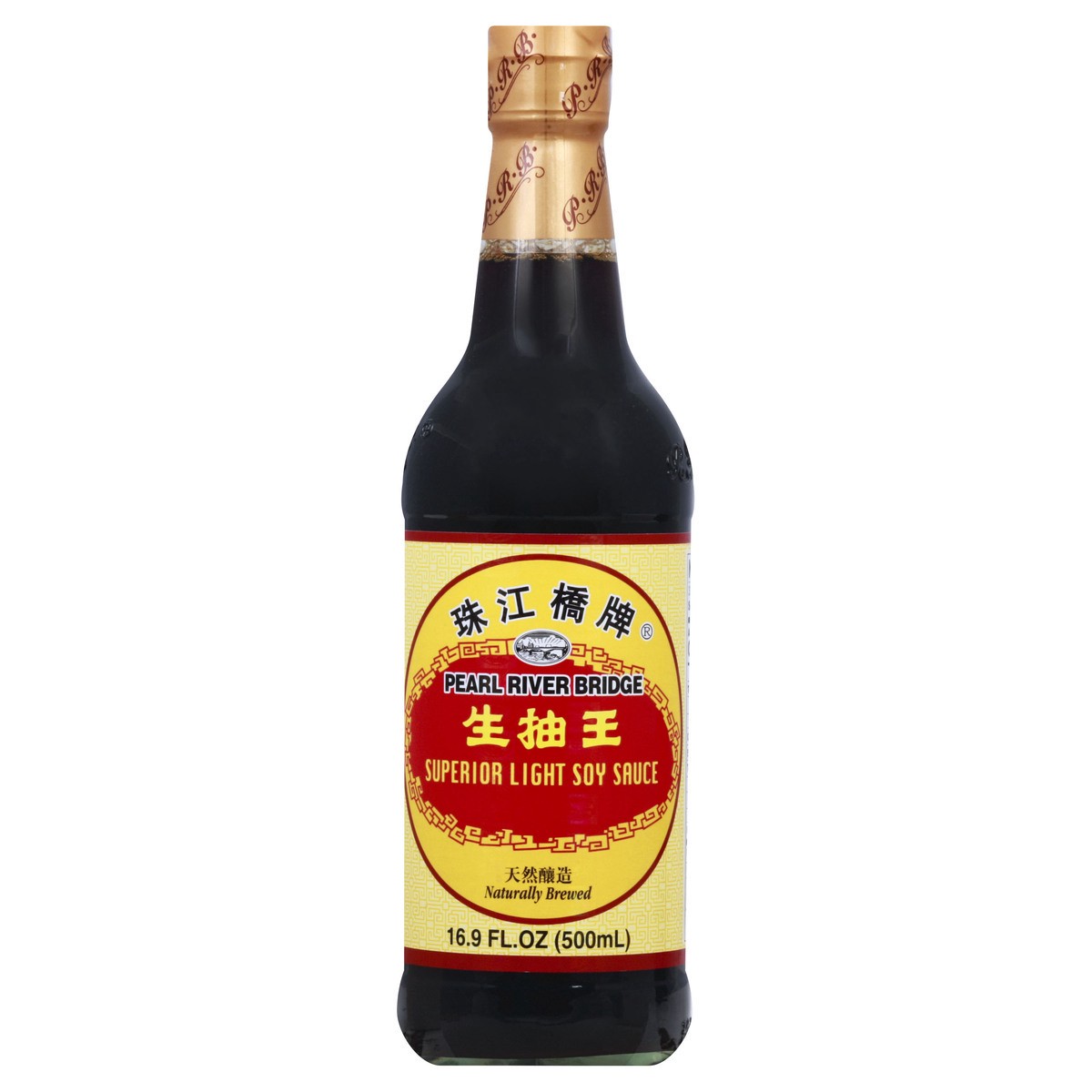 slide 5 of 10, Pearl River Bridge Soy Sauce 16.9 fl oz, 16.9 fl oz