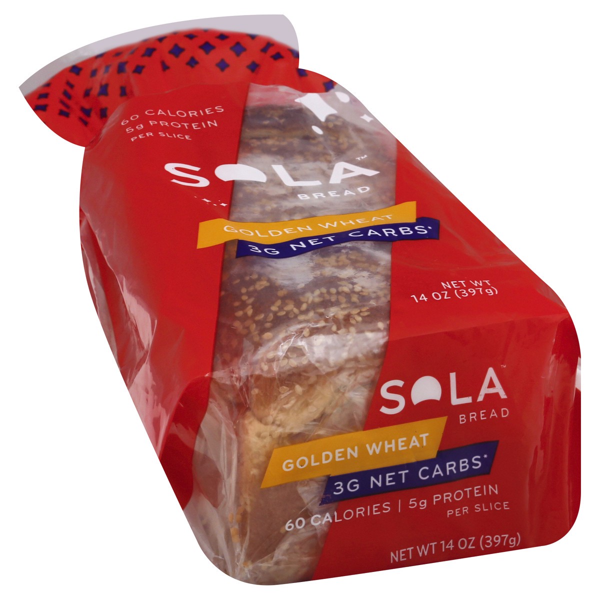 slide 4 of 9, Sola Golden Wheat Bread 14 oz, 14 oz