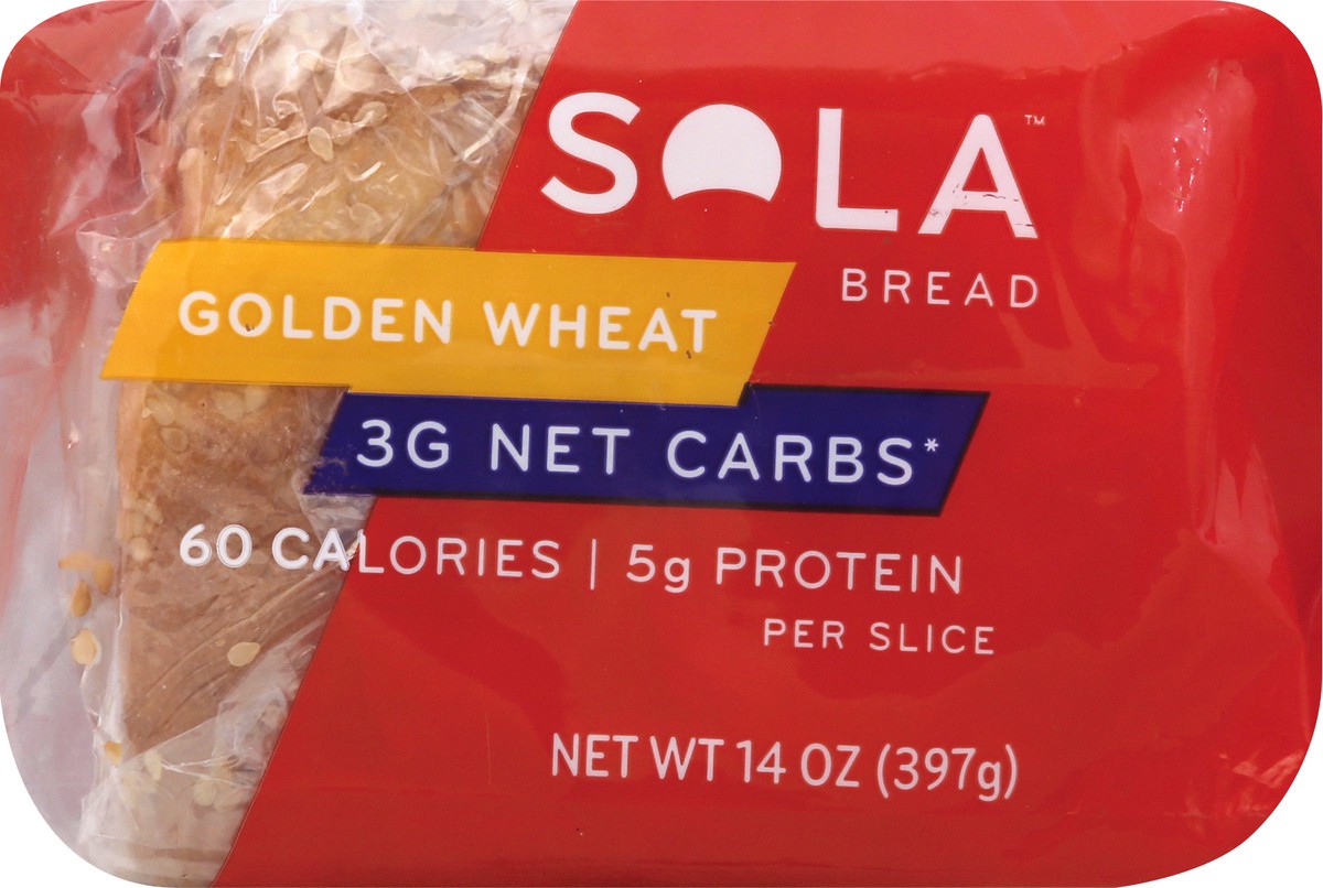 slide 6 of 9, Sola Golden Wheat Bread 14 oz, 14 oz