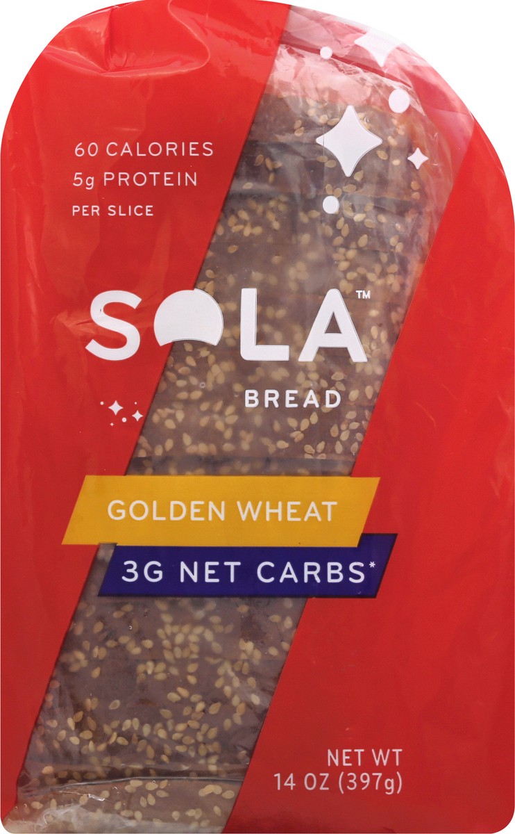 slide 9 of 9, Sola Golden Wheat Bread 14 oz, 14 oz