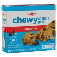 slide 3 of 29, Meijer Chewy Gronola Bars, Chocolate Chip, 8 ct