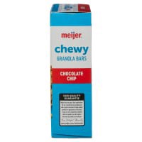 slide 11 of 29, Meijer Chewy Gronola Bars, Chocolate Chip, 8 ct