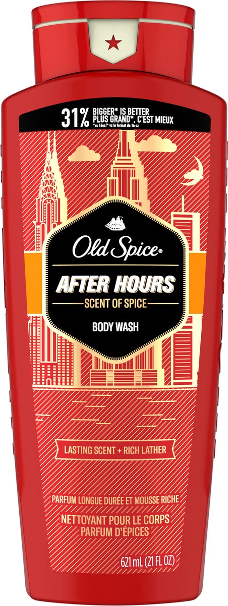 slide 3 of 3, Old Spice Body Wash for Men, After Hours Scent, 21 oz, 21 fl oz