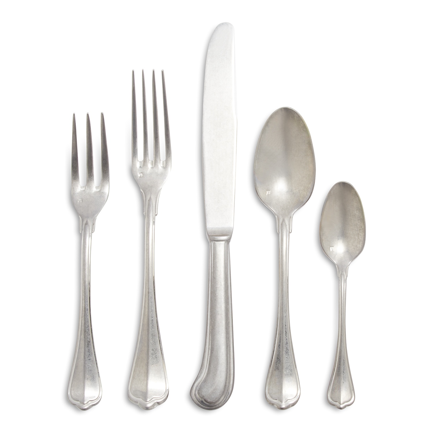 slide 1 of 1, Fortessa San Marco Antiqued Flatware Sets, 20 ct