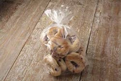 Bakehouse Junior Bagel Blueberry 8ct