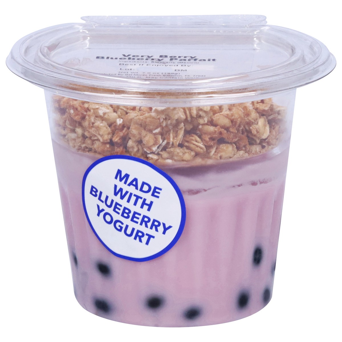 slide 1 of 9, Del Monte Very Berry Blueberry Parfait 7 oz, 7 oz