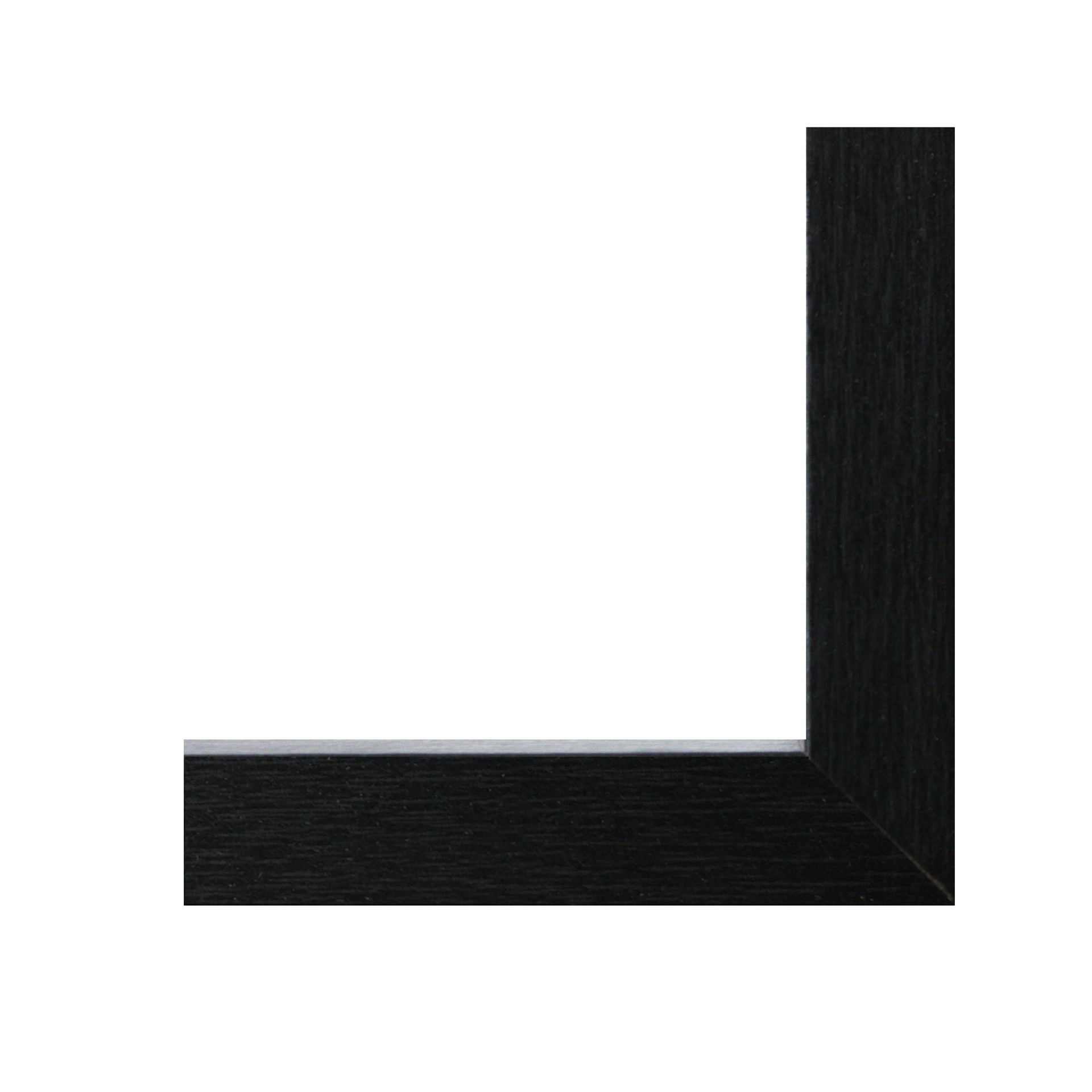 slide 2 of 4, 9 Opening Black Collage Frame By Studio Decor, 4 in x 6 in, 5 in x 7 in and 8 in x 10 in mat