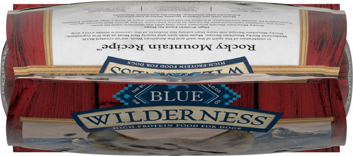 slide 11 of 13, Blue Buffalo Wilderness Rocky Mountain Recipe High Protein, Natural Puppy Dry Dog Food, Red Meat 4-lb, 4 lb