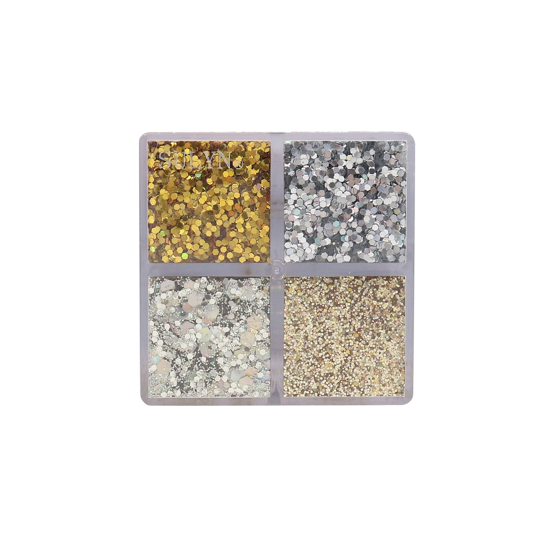 slide 4 of 5, Metallic Glitter 4 Part Stacker By Creatology, 2.8 oz