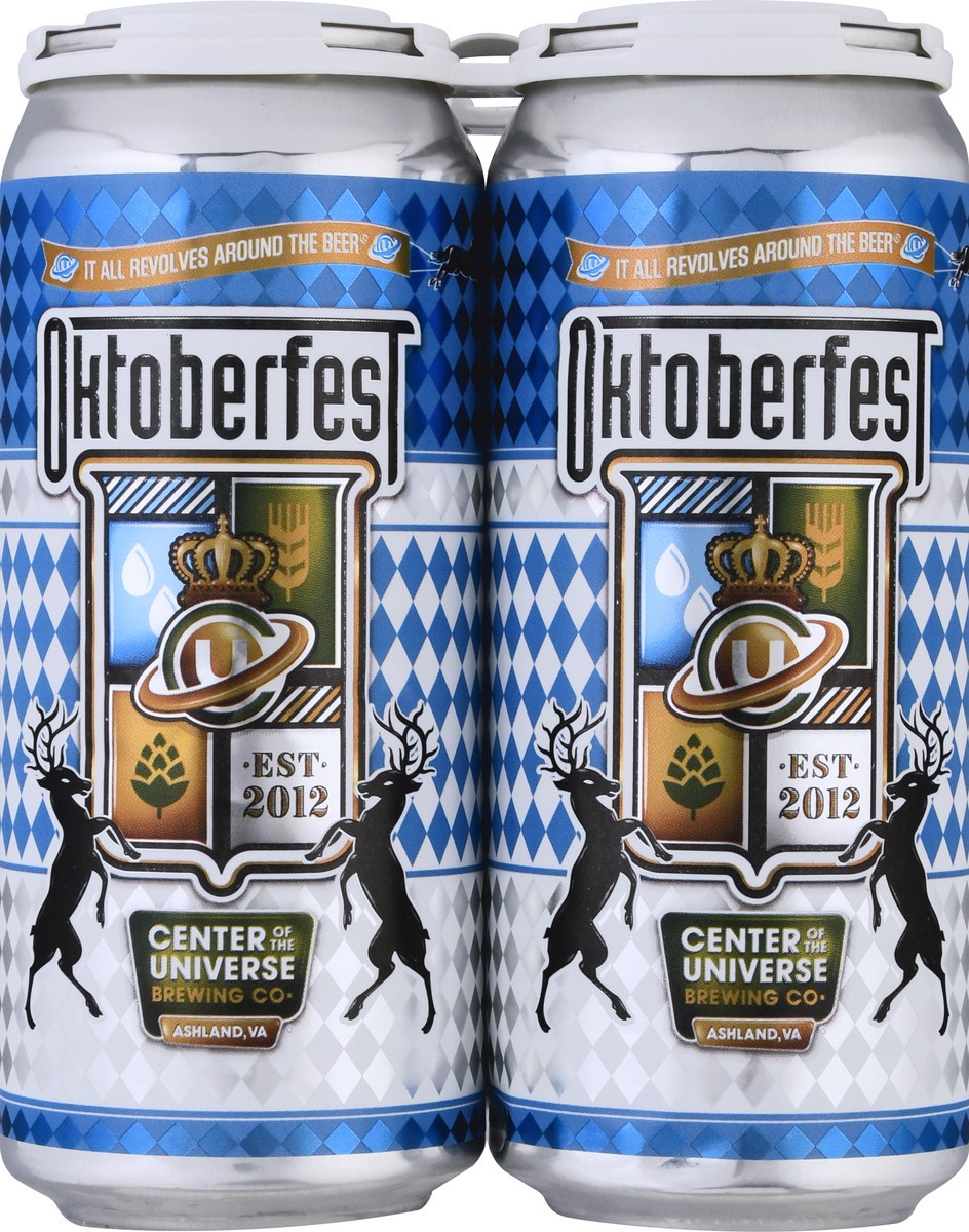 slide 8 of 11, Center of the Universe Oktoberfest Beer 4 ea, 4 ct