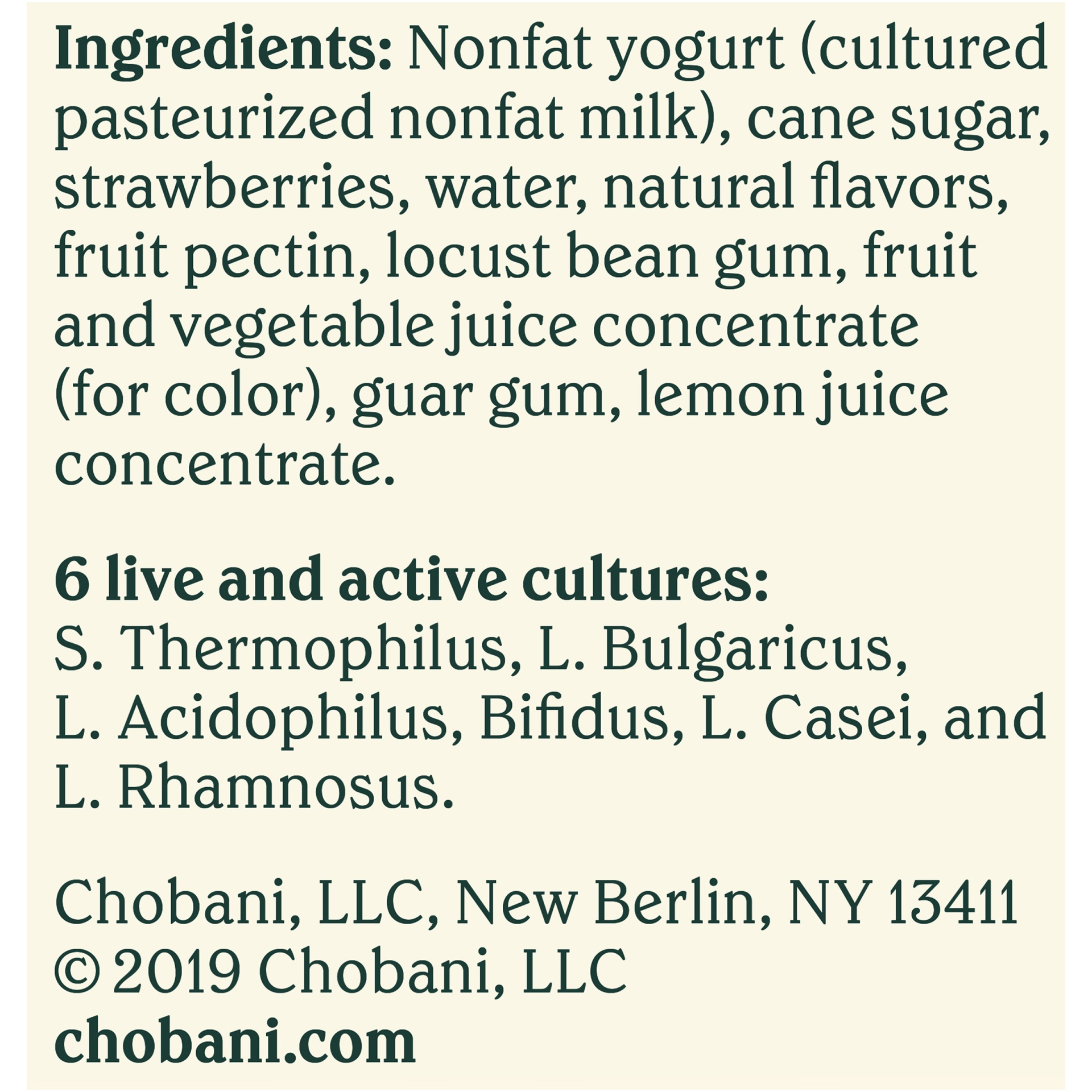slide 6 of 6, Chobani Strawberry Greek Yogurt, 32 oz