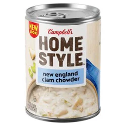 Campbell's Homestyle New England Clam Chowder Soup, 16.3 oz Can