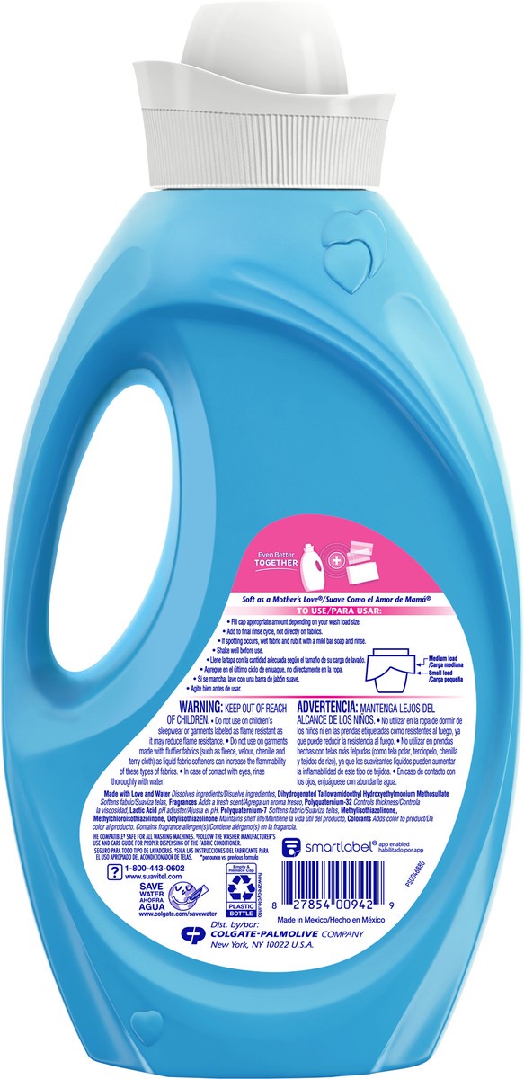 slide 11 of 11, Suavitel Fabric Softener, Field Flowers, 46 Oz., 46 fl oz