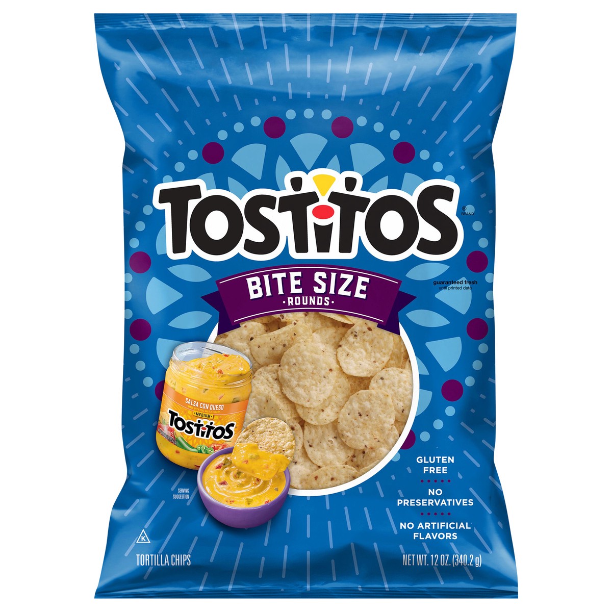 slide 9 of 9, Tostitos Bite Size Tortilla Chips Rounds - 12 oz, 12 oz