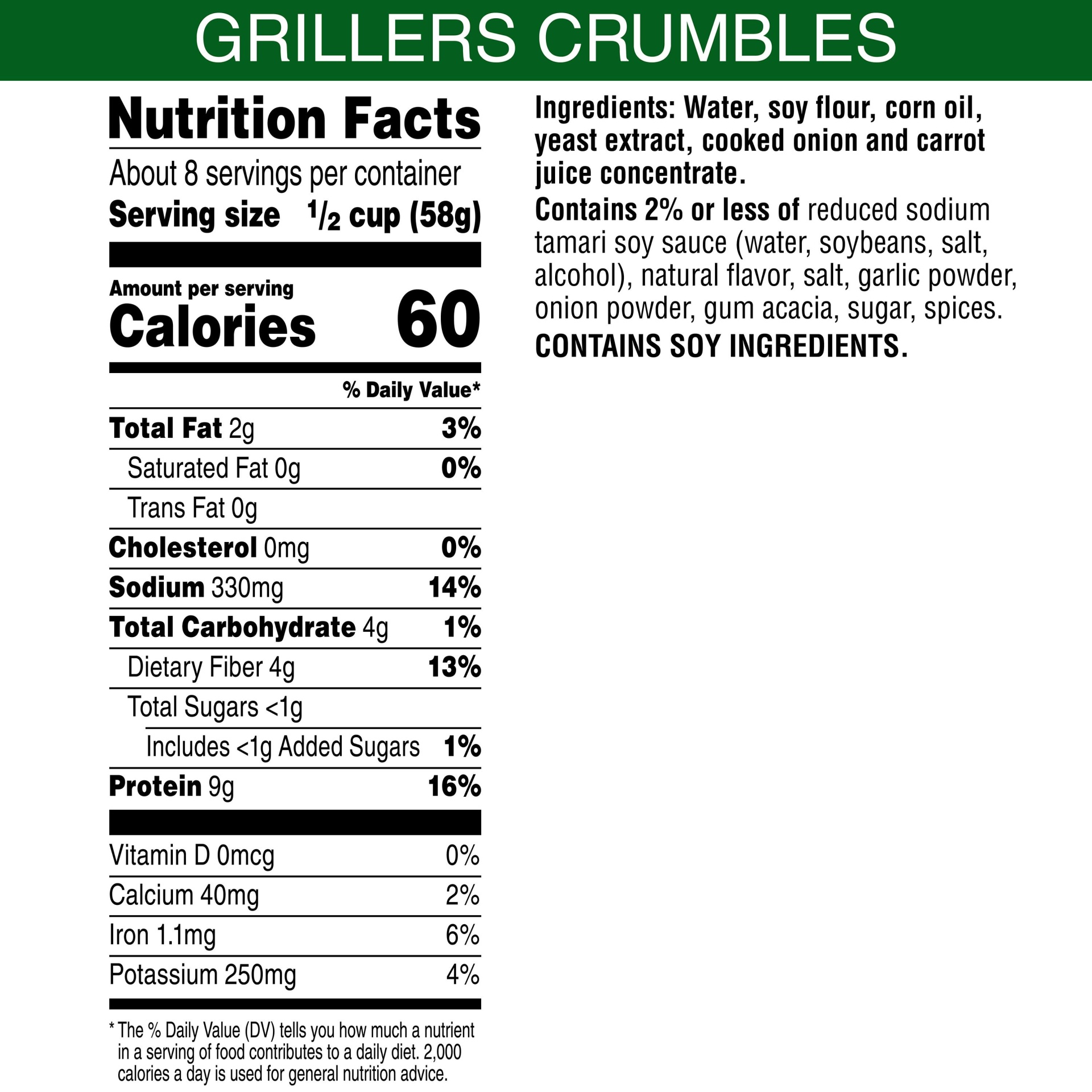 slide 3 of 4, MorningStar Farms Veggie Meal Starters Crumbles, Vegan, 16.2 oz