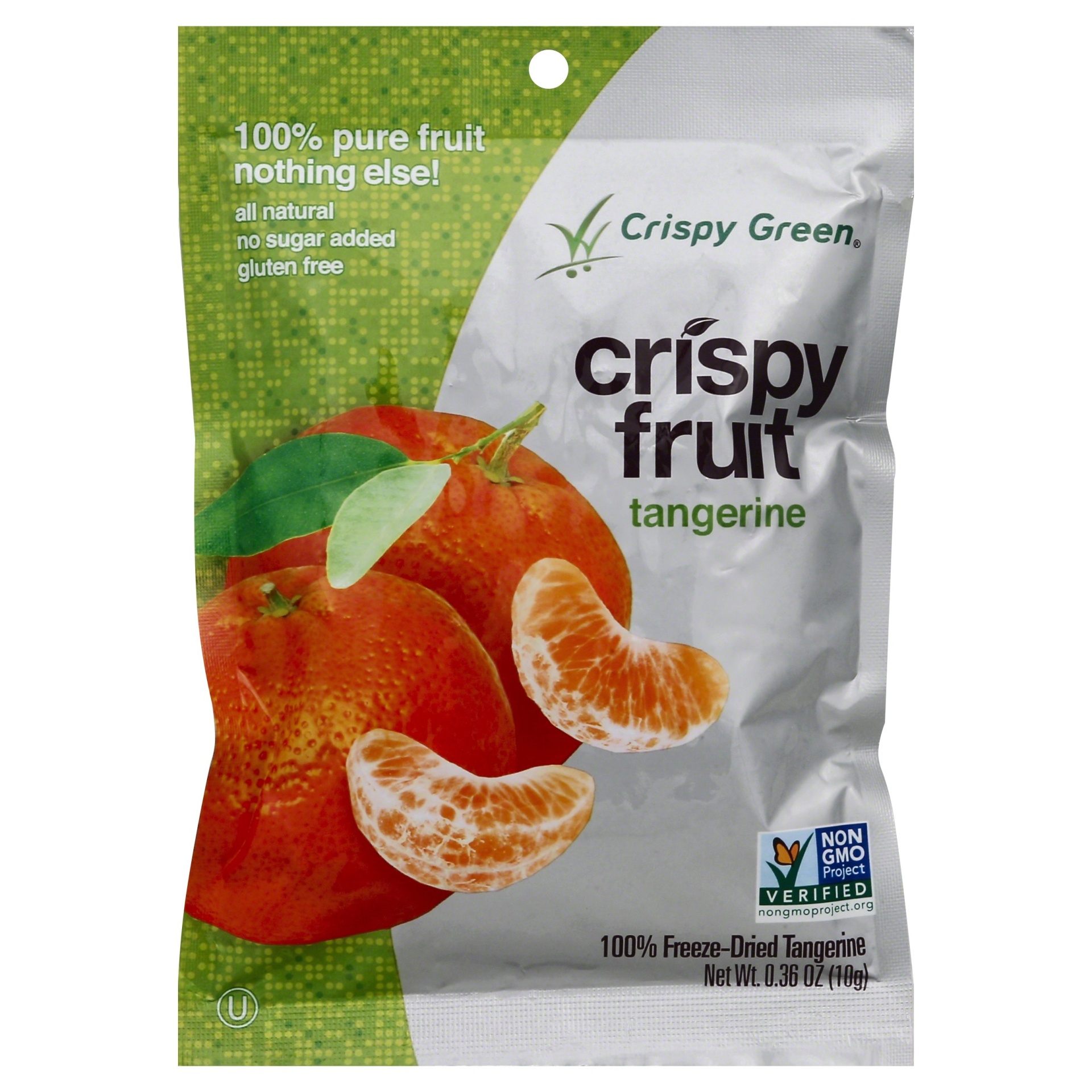 slide 1 of 1, Crispy Green Freeze-Dried Crispy Tangerine, 0.36 oz