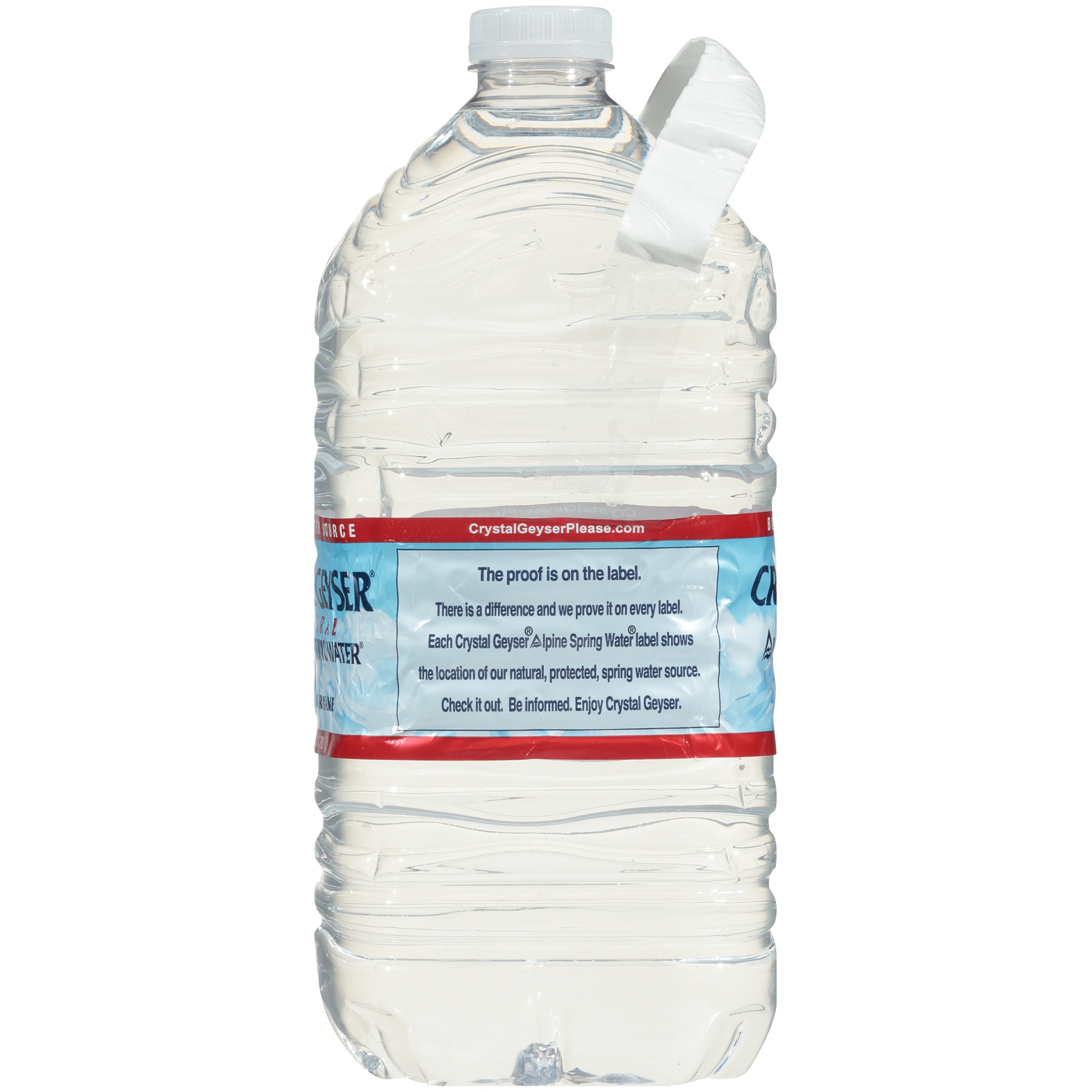 slide 4 of 7, Crystal Geyser® Alpine spring water, 128 fl oz
