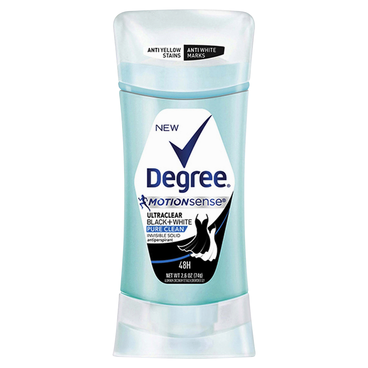 slide 2 of 3, Degree UltraClear Antiperspirant for Women Pure Clean, 2.6 oz, 2.6 oz