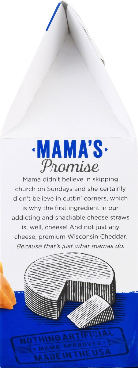 slide 5 of 13, Mama Geraldines Aged Cheddar Cheese Straws 4.5 oz, 4.5 oz