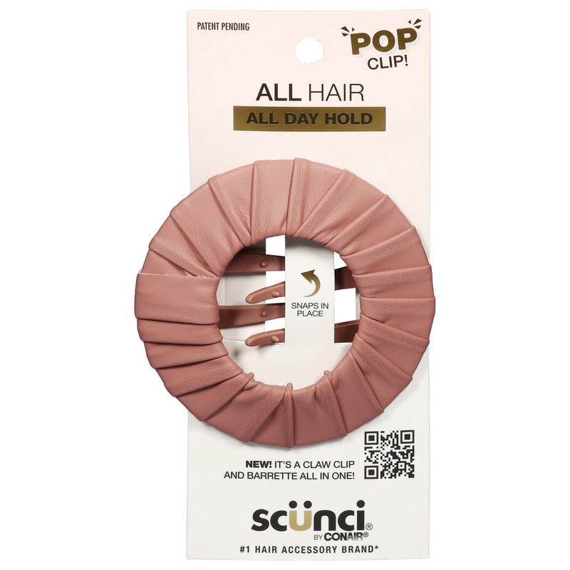 slide 1 of 1, scünci All Hair Pop Clip 1 ea, 1 ct