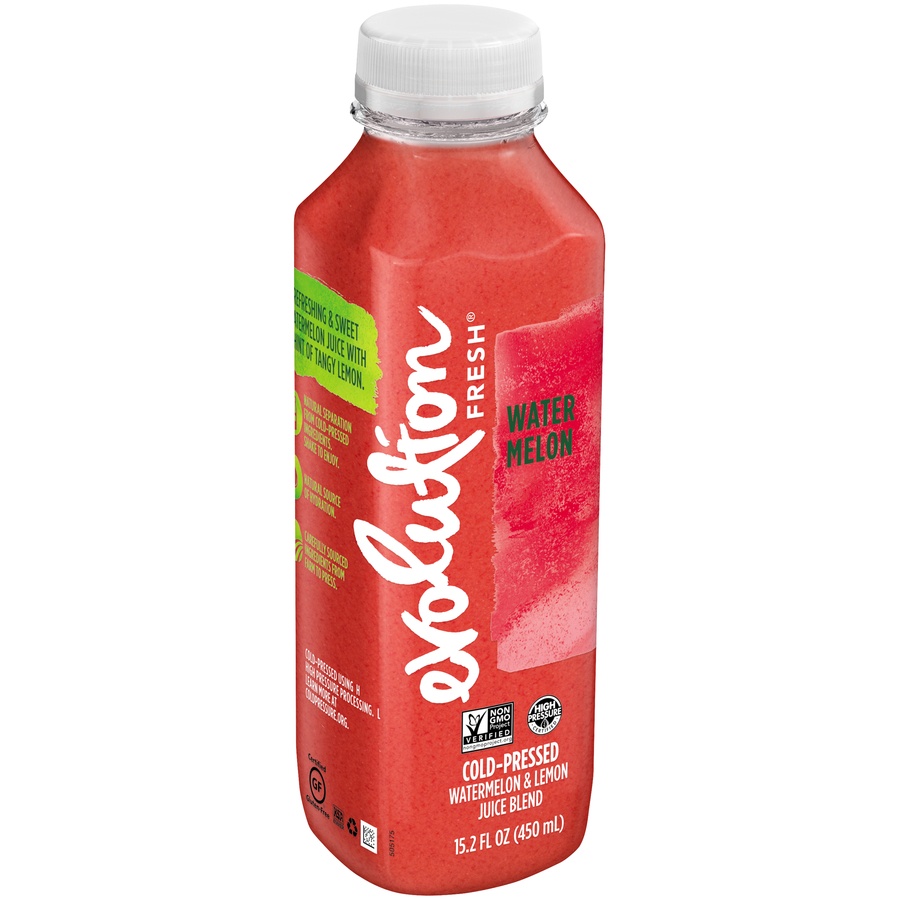 slide 2 of 6, Evolution Fresh Mighty Watermelon Cold-Pressed Juice 15.2 oz, 15.2 fl oz