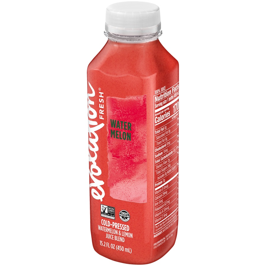 slide 3 of 6, Evolution Fresh Mighty Watermelon Cold-Pressed Juice 15.2 oz, 15.2 fl oz