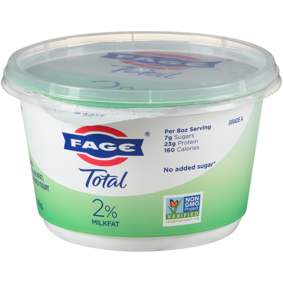 slide 4 of 8, Fage Low-Fat Plain Greek Yogurt, 