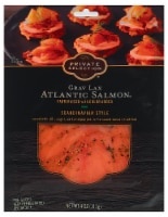 slide 1 of 1, Private Selection Grav Lax Atlantic Salmon, 4 oz