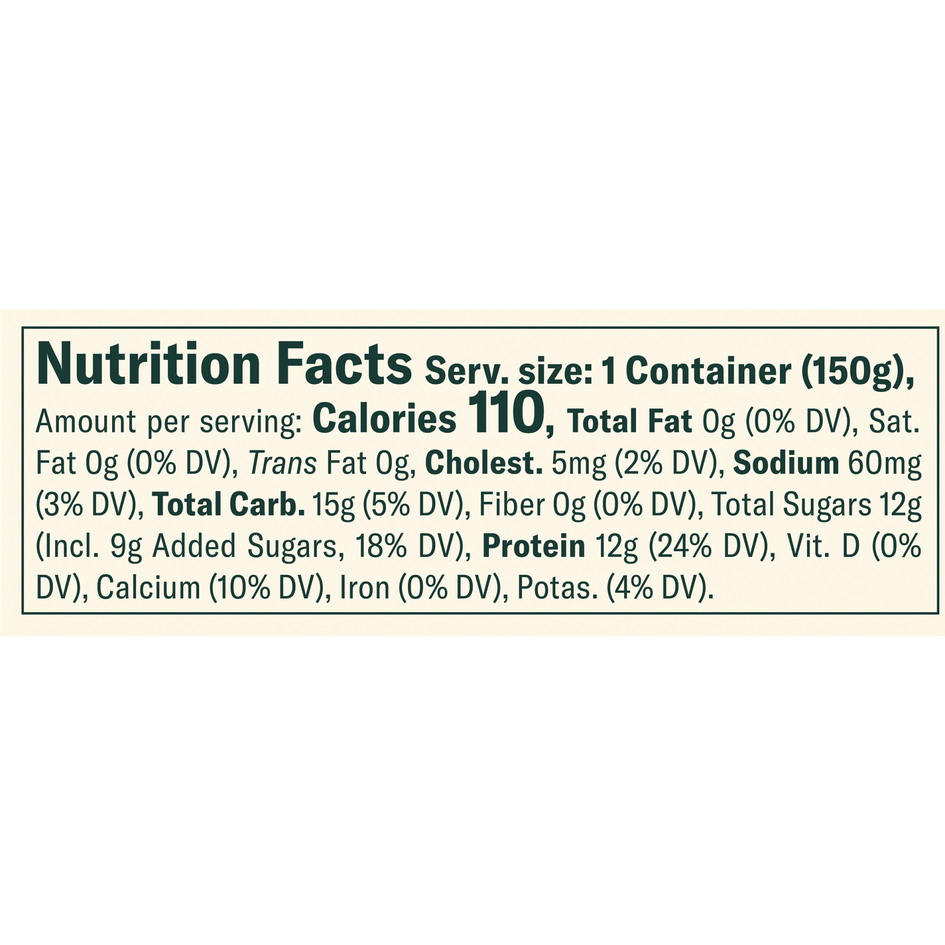 slide 6 of 6, Chobani Vanilla Nonfat Greek Yogurt Cup, 5.3 oz