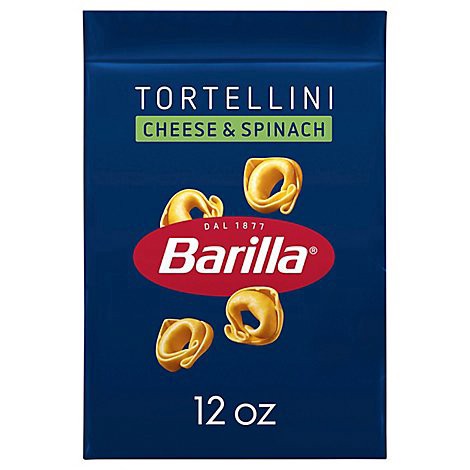 slide 1 of 1, Barilla Cheese And Spinach Tortellini Pasta - 12 Oz, 12 oz