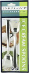 RSVP Stainless Steel Ice Cream Spoon Set