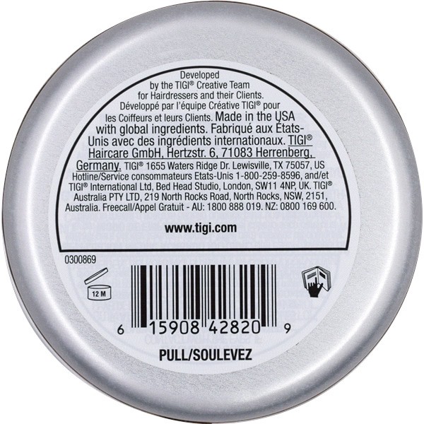 slide 9 of 9, TIGI Bed Head for Men Pure Texture Molding Paste, 2.93 oz