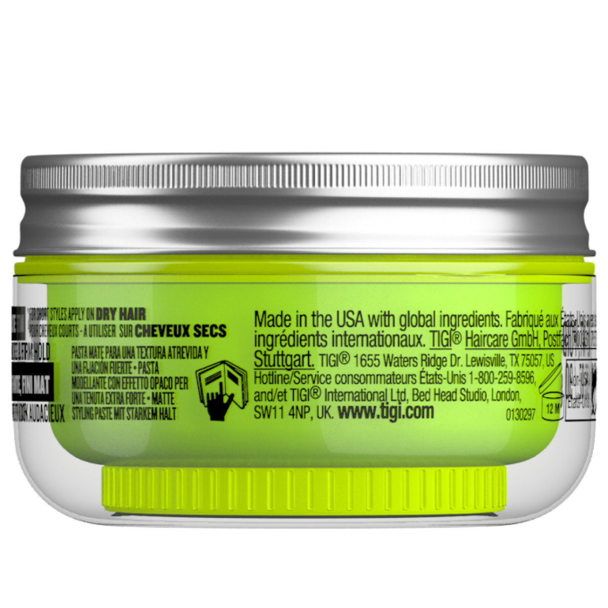 slide 2 of 2, TIGI Bed Head Manipulator Matte, 1.06 oz