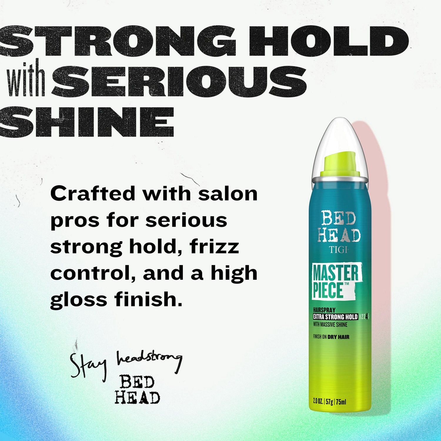 slide 3 of 3, Tigi Bed Head Masterpiece Hairspray, 2 Oz, 2 oz