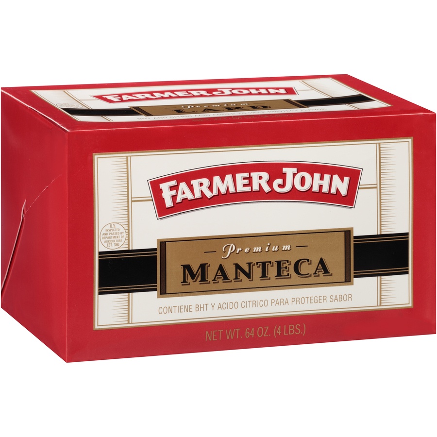 slide 2 of 7, Farmer John Manteca, 4 lb