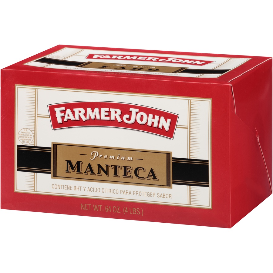 slide 3 of 7, Farmer John Manteca, 4 lb