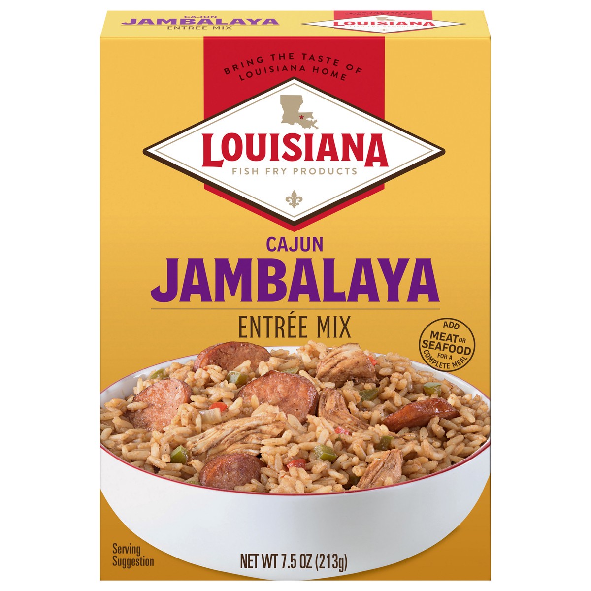 slide 1 of 13, Louisiana Fish Fry Products Cajun Jambalaya Entree Mix 7.5 oz, 7.5 oz