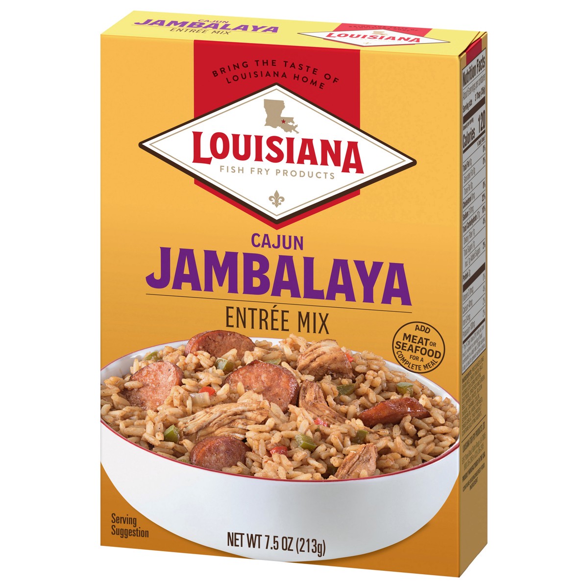 slide 11 of 13, Louisiana Fish Fry Products Cajun Jambalaya Entree Mix 7.5 oz, 7.5 oz