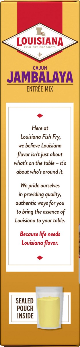 slide 4 of 13, Louisiana Fish Fry Products Cajun Jambalaya Entree Mix 7.5 oz, 7.5 oz